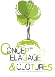 logo concept elagage clotures