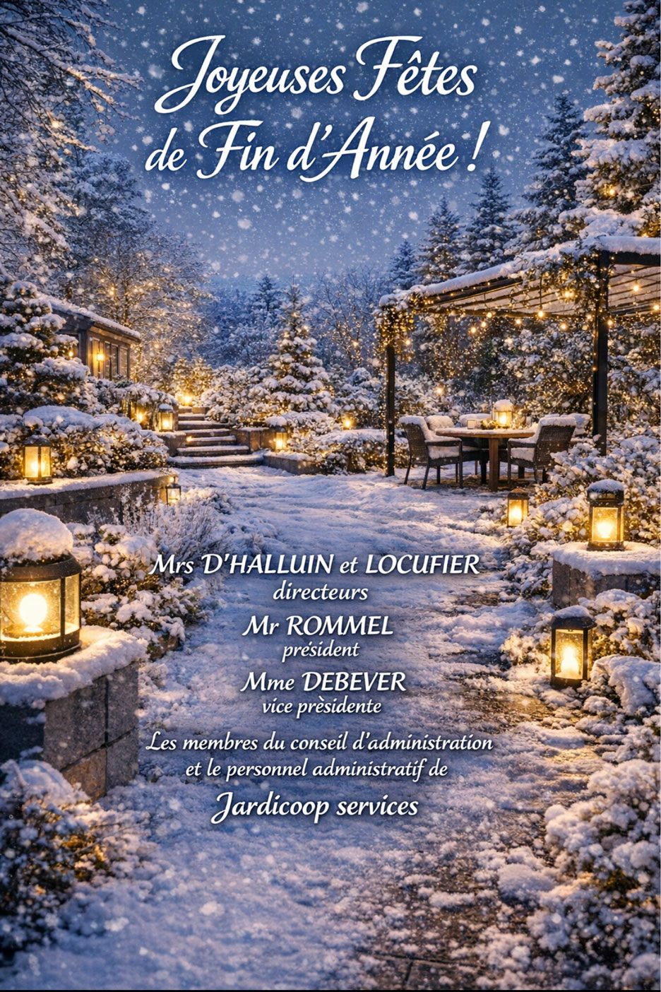 Joyeuses fêtes